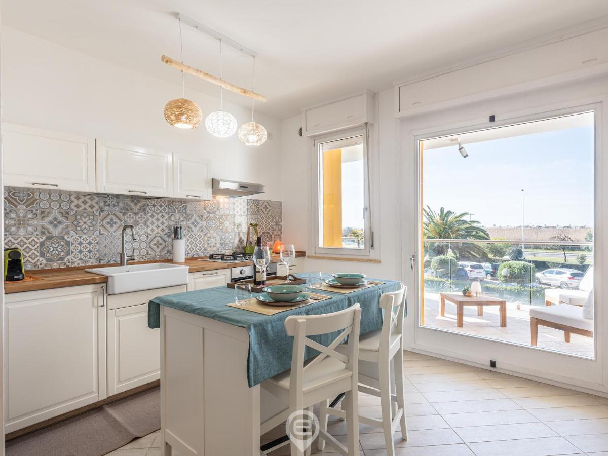 Poetto Panoramic Apartment Su Forti Kültér fotó
