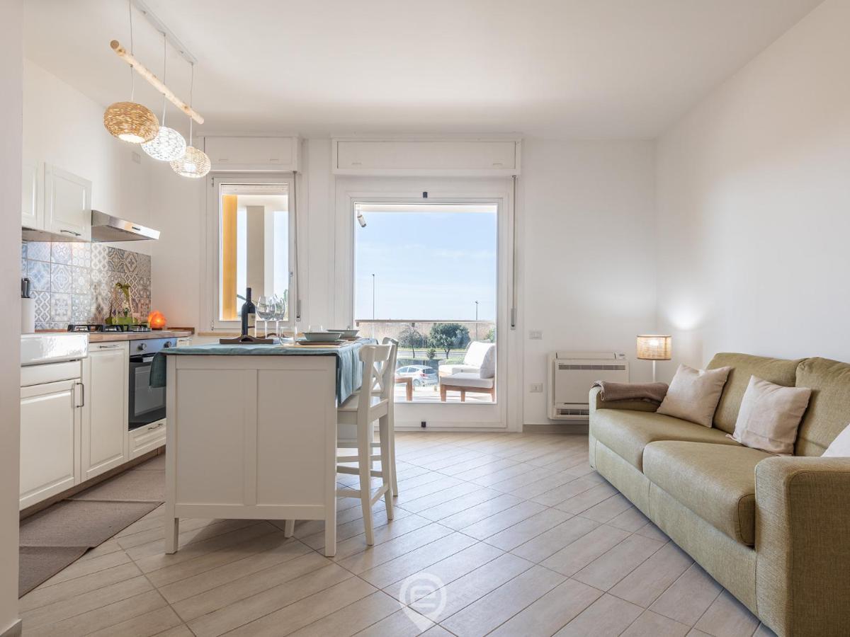 Poetto Panoramic Apartment Su Forti Kültér fotó