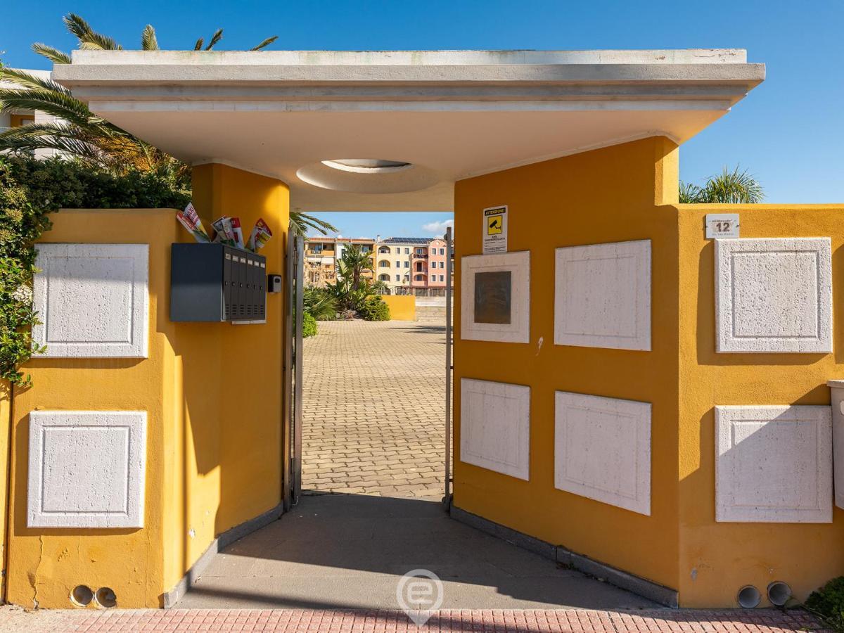 Poetto Panoramic Apartment Su Forti Kültér fotó